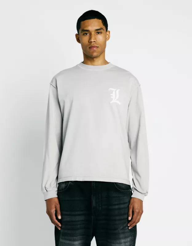 Ripped Longsleeve - Grey